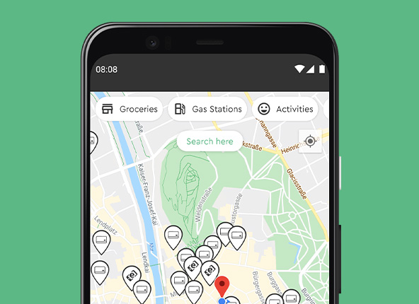 С myWorld App можете да видите къде да пазарувате, за да получите предимствата си