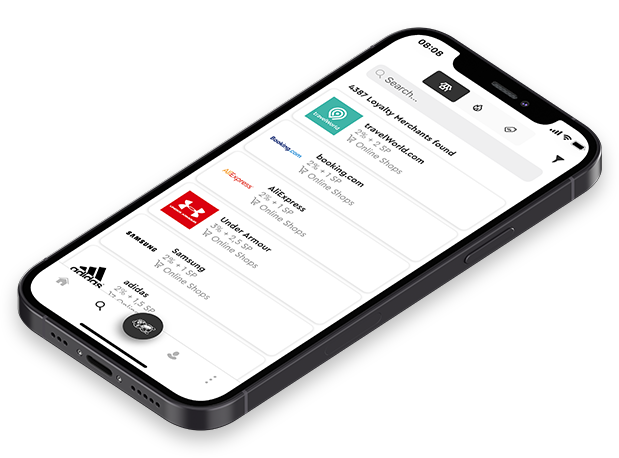 Encuentre tiendas Cashback con la myWorld App