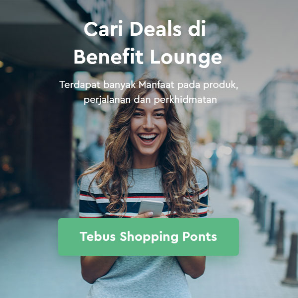 Cari Deals di Benefit Lounge
