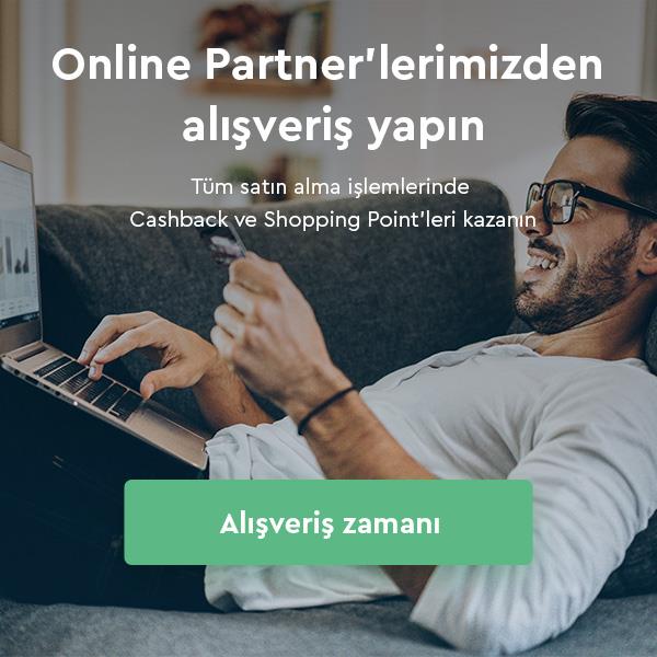 Online Partner'lerimizden alışveriş yapın